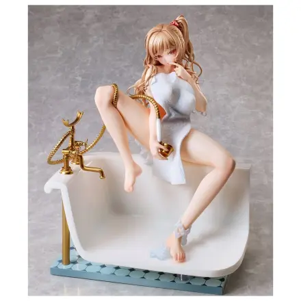 Original Character PVC Figur Mädchen in der Badewanne Illustration von Ponzu 26 cm Produktfoto