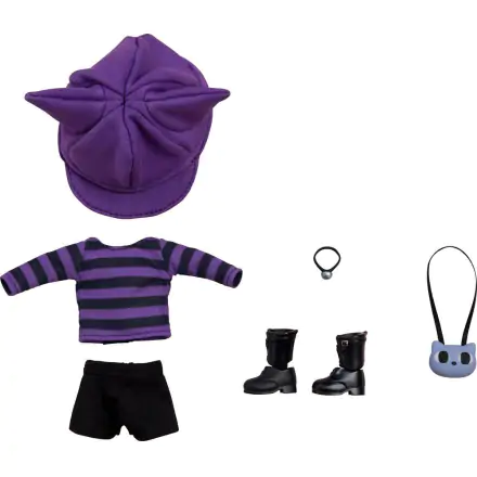 Original Character Zubehör-Set für Nendoroid Doll Actionfiguren Outfit Set: Cat-Themed Outfit (Purple) termékfotója