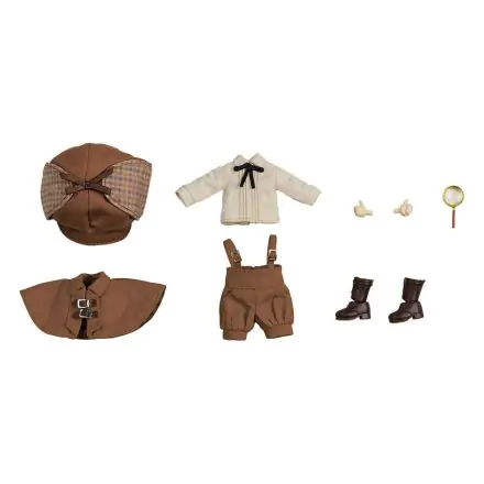 Original Character Zubehör-Set für Nendoroid Doll Actionfiguren Outfit Set Detective - Boy (Brown) termékfotója