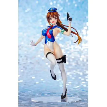 Original Character Thigt Works Series PVC Statue Job1: Cop Asahi Sakurada Antenna Shop LTD 25 cm Produktfoto