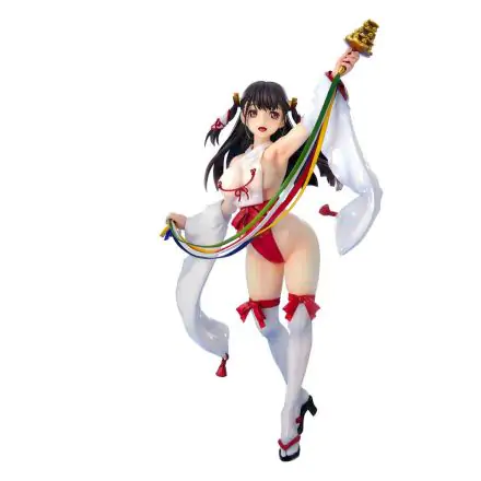 Original Character PVC Statue Tight na Oshigoto #2 - Shrine Maiden Akane Kagura 25 cm termékfotója