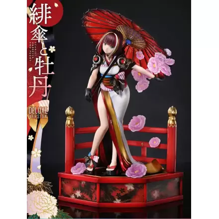 Original Illustration by Fuzichoco Prisma Wing PVC Statue 1/7 Scarlet Umbrella And Peony Deluxe Version 32 cm termékfotója