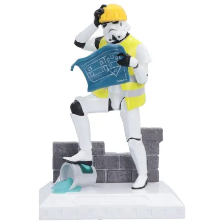 Original Stormtrooper Figur Hit a Brick Wall 18 cm Produktfoto