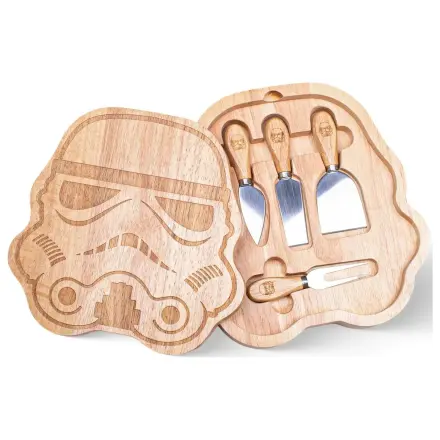 Original Stormtrooper Käsebrett und Messer-Set Produktfoto