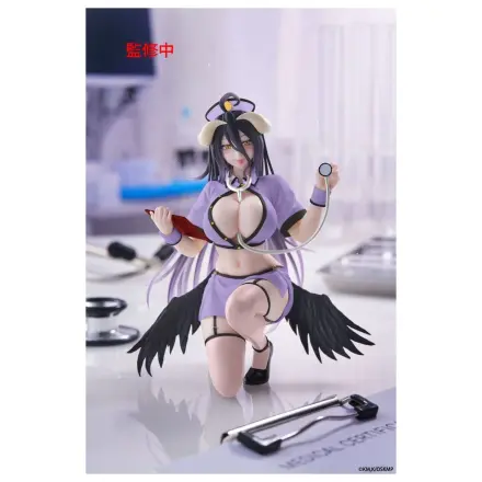 Overlord PVC Figur Schreibtisch Süß Albedo (Nurse Ver.) Renewal 13 cm Produktfoto