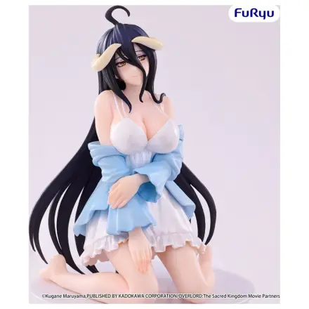 Overlord Noodle Stopper PVC Figur Albedo Loungewear Pearl White Ver. 12 cm Produktfoto