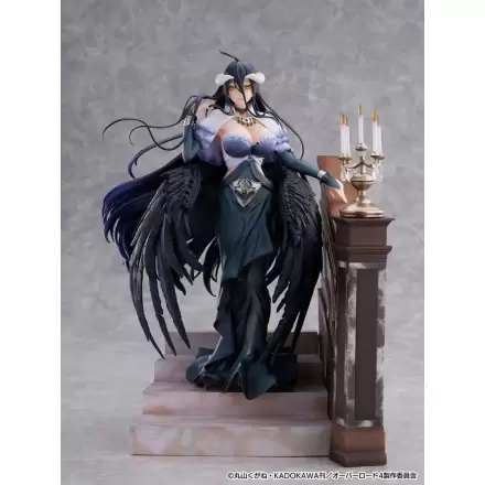 Overlord SHIBUYA SCRAMBLE FIGURE PVC Statue 1/7 Albedo Jet Black Dress Ver. 28 cm termékfotója