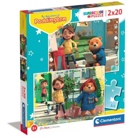 Paddington puzzle 2x20pzs Produktfoto