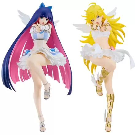 Panty & Stocking with Garterbelt Pop Up Parade PVC Statuen Doppelpack Panty & Stocking Set: Repent Ver. L Größe 21 cm Produktfoto