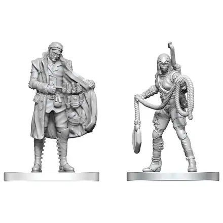 Pathfinder Battles Deep Cuts Unpainted Miniatur Einbrecher & Hehler 14 cm Produktfoto