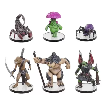 Pathfinder Battles pre-painted Miniatures 6er-Pack Cave Lurkers Boxed Set Produktfoto