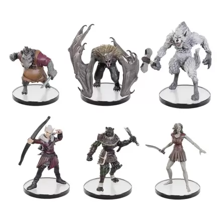 Pathfinder Battles pre-painted Miniatures 6er-Pack Forest Stalkers Boxed Set Produktfoto
