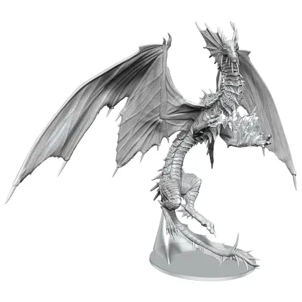 Pathfinder Deep Cuts Unpainted Boxed Miniatur Adult Mirage Dragon 23 cm Produktfoto