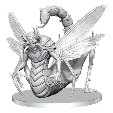 Pathfinder Deep Cuts Unbemalte Miniatur Derakni (Locust Demon) Produktfoto