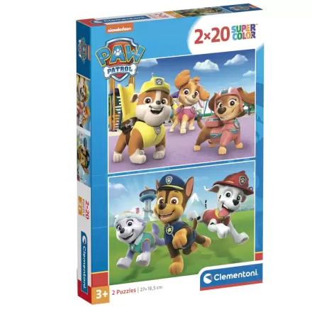 Paw Patrol Puzzle 2x20St termékfotója