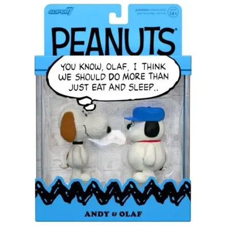 Peanuts ReAction Action Figuren 2er-Pack Olaf & Andy 10 cm Produktfoto