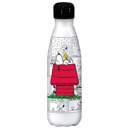 Peanuts Snoopy Edelstahl Wasserflasche 500ml Produktfoto