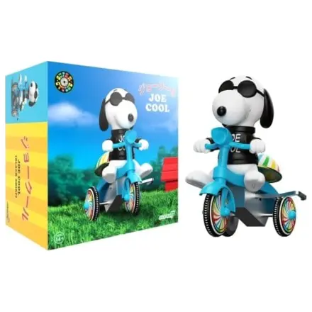 Peanuts Super Cycles Fahrzeug Joe Cool (Schwarz mit Blau Trike) Produktfoto