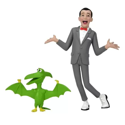 Pee-Wee Herman Toony Classics Figur Pee-Wee & Pterri 15 cm Produktfoto