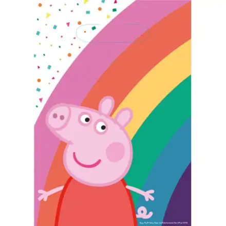 Peppa Pig Geschenktüten 8 Stk. Produktfoto