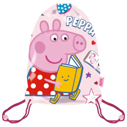 Peppa Pig Buch Sporttasche, Turnbeutel 44 cm Produktfoto
