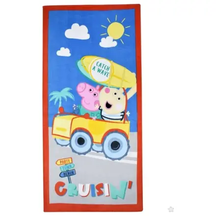Peppa Pig Catch a Wave Handtuch Produktfoto