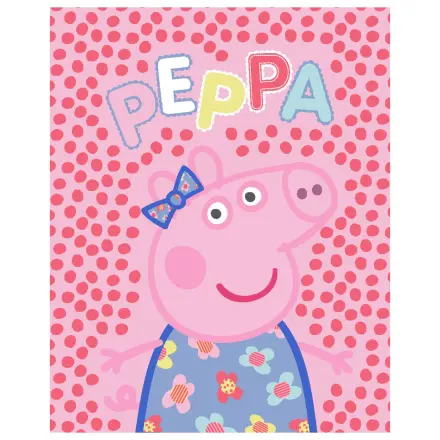 Peppa Pig Punkte Fleece Decke Produktfoto