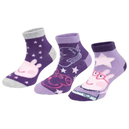 Peppa Pig Dream Purple Kinder geheime Socken 31/34 Produktfoto