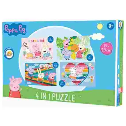 Peppa Pig Friends 4-in-1 Puzzle Produktfoto