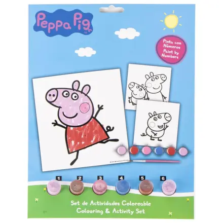 Peppa Pig Fun Nummeriert Malbuch-Set Produktfoto