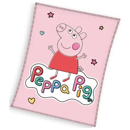 Peppa Pig Happy Fleece-Decke Produktfoto
