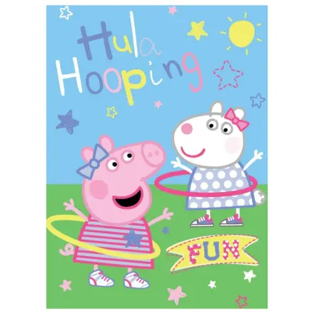 Peppa Pig Hula Hooping Fleecedecke Produktfoto