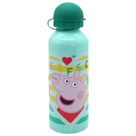Peppa Pig Perfect Aluminium Wasserflasche mit Trinkverschluss 500 ml Produktfoto