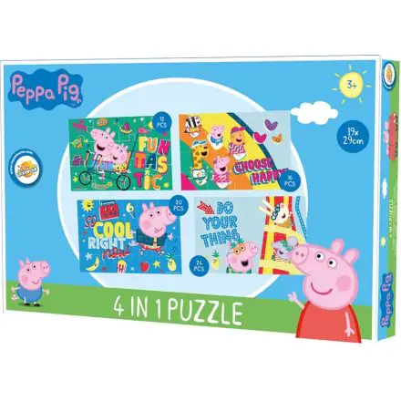 Peppa Pig 4-in-1 Puzzle Produktfoto