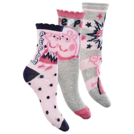 Peppa Pig Sparkle Steps Kinder Socken 27/30 Produktfoto