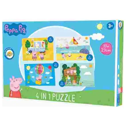 Peppa Pig Sommer 4-in-1 Puzzle Produktfoto