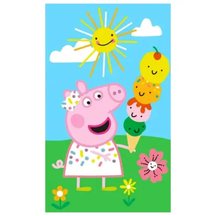 Peppa Pig Summer Time Handtuch, Gesichtstuch, Badetuch Produktfoto