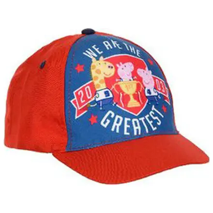 Peppa Pig The Greatest Red Kinder Baseball Cap 54 cm Produktfoto