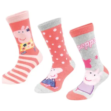 Peppa Pig White Stars Kinder Socken 31/34 Produktfoto