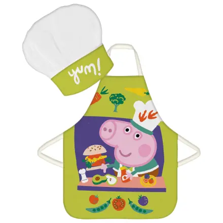 Peppa Pig Yum Kids Schürze 2-teiliges Set Produktfoto