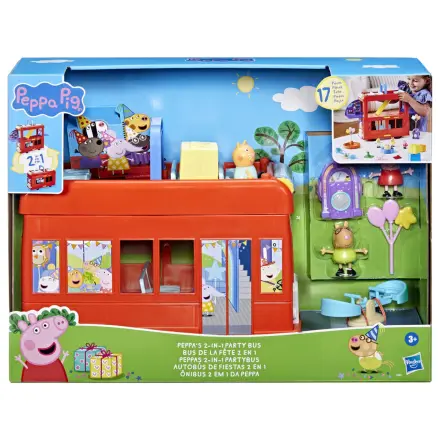 Peppa Pig 2-in-1 Partybus Spielset Produktfoto