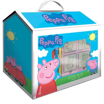 Peppa Pig house Schreibwaren-Set 20St Produktfoto