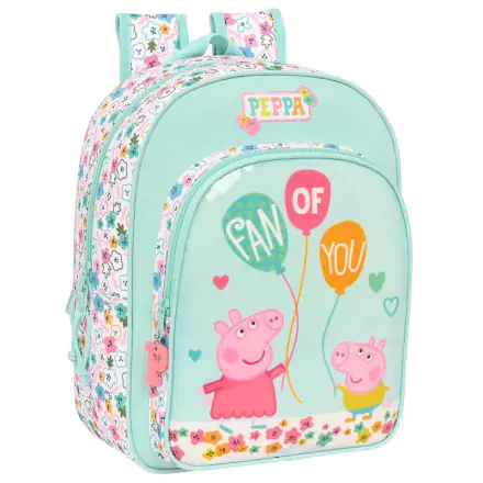 Peppa Pig 3 Cosy Corner Anpassungsfähig Rucksack 34cm Produktfoto