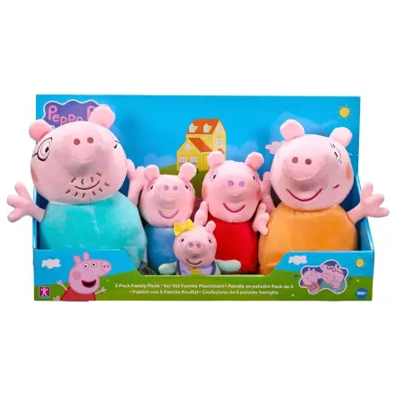 Peppa Pig Plüschfiguren 5er Pack Produktfoto