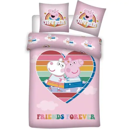 Peppa Pig Mikrofaser Bettbezug Bett 90cm Produktfoto