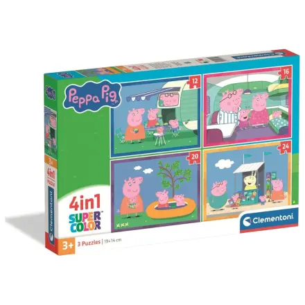 Peppa Pig Puzzle 12-16-20-24 Teile Produktfoto