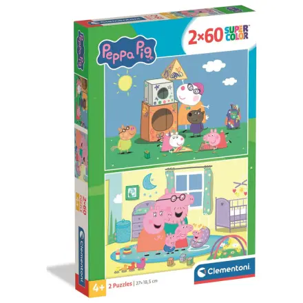 Peppa Pig Puzzle 2X60 Teile Produktfoto