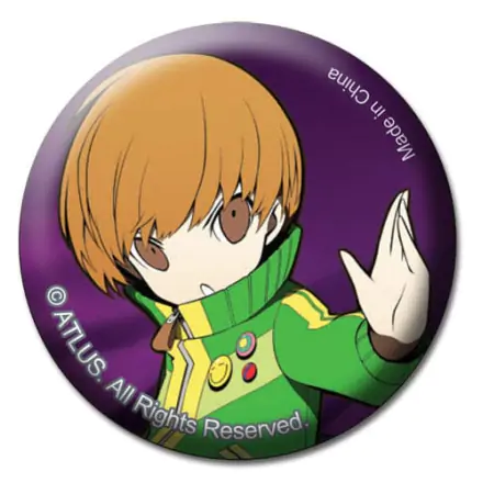 Persona Q Metal Ansteck-Button Chie Produktfoto