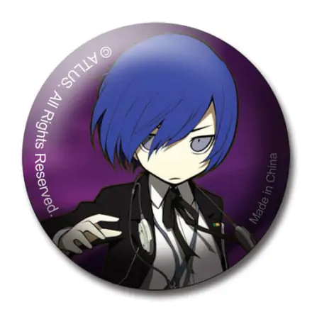 Persona Q Metal Ansteck-Button Protagonist P3 Produktfoto