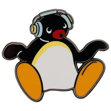 Pingu Pin Anstecker Kopfhörer Limited Edition Produktfoto